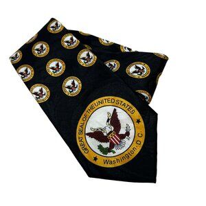 Forever T Necktie USA Seal Of The United States Washington DC One Size Career